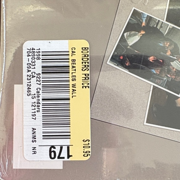 The Beatles Black and White 1998 Calendar Never opened! - Picture 3 of 4